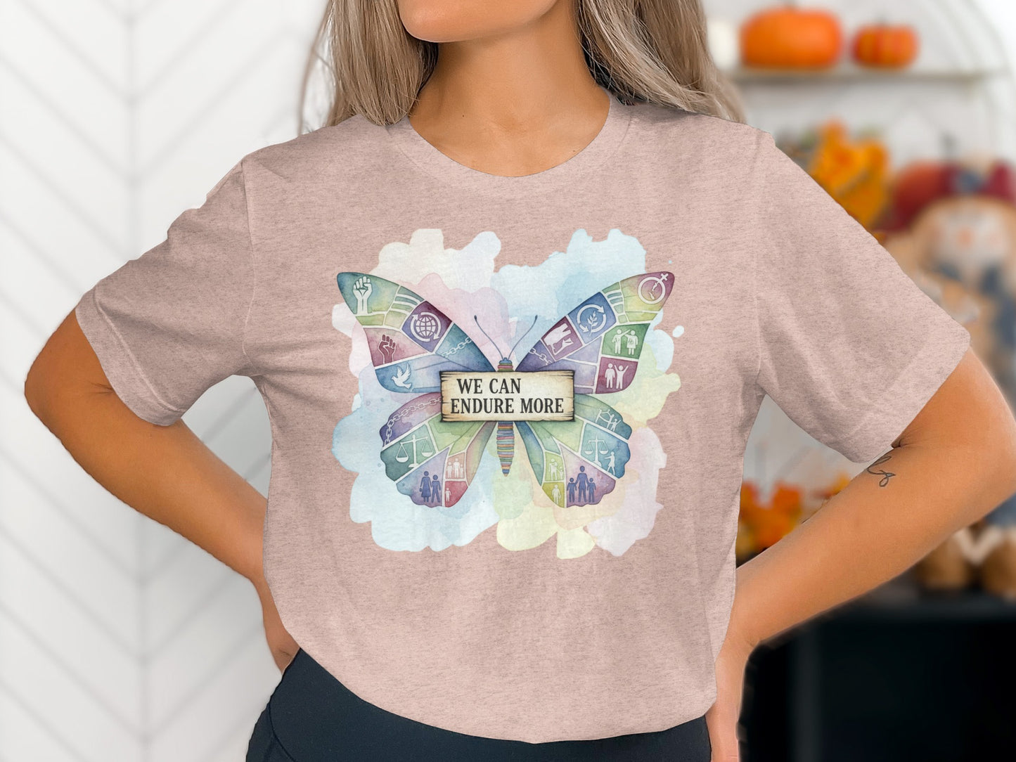 Motivational We Can Endure More Butterfly T-shirt product
