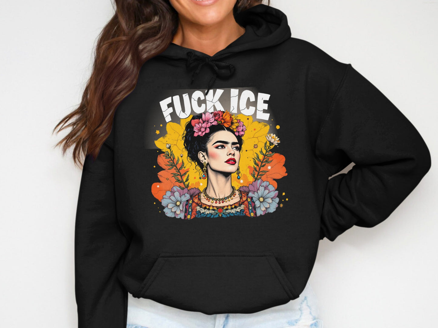 Bold Statement Frida Kahlo Graphic Sweatshirt product type