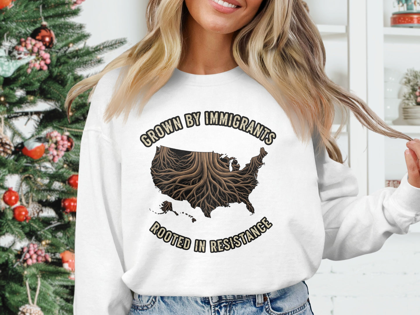 Crowned by Immigrants Rooted in Resistance product type