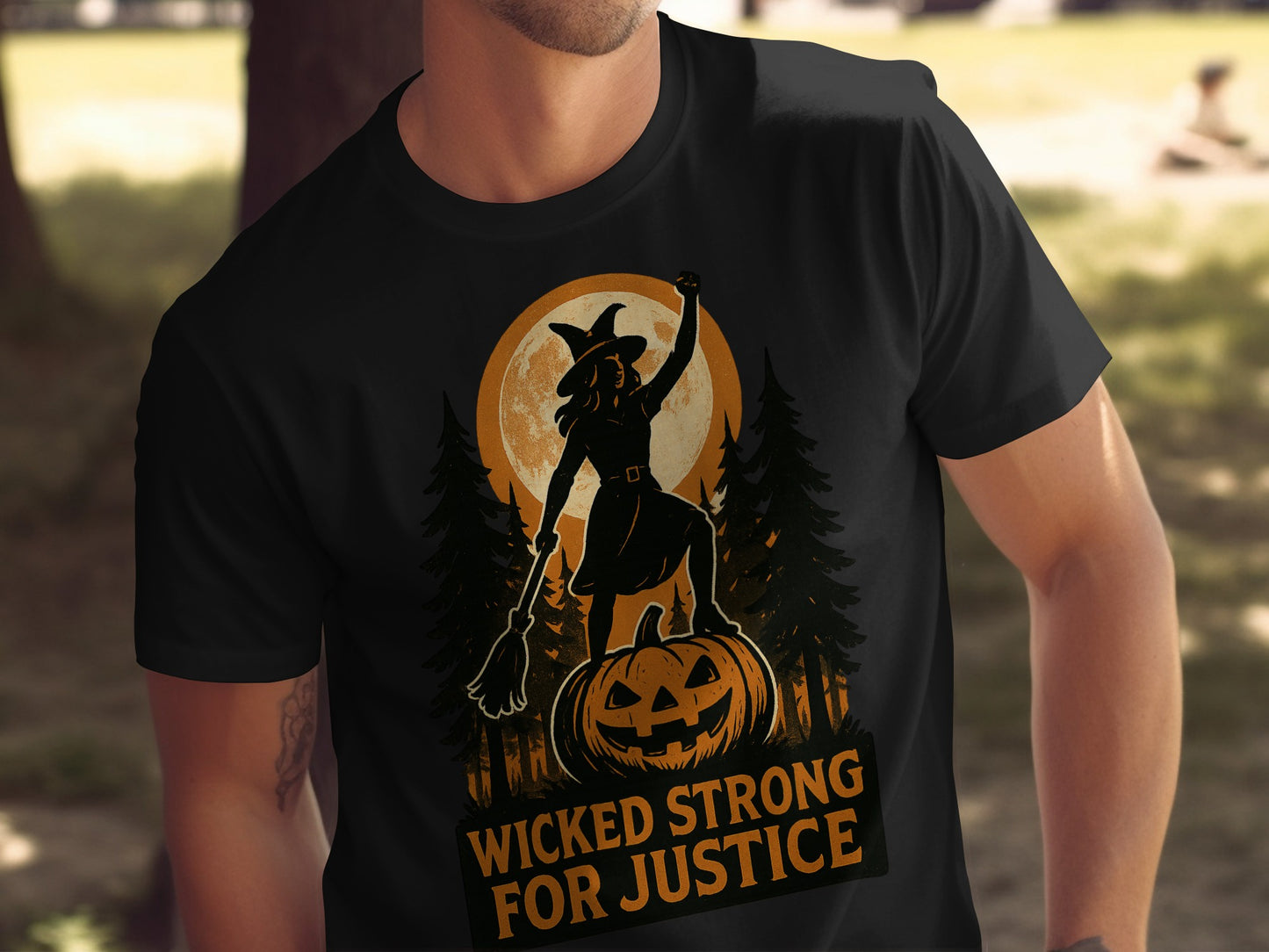 Wicked Strong for Justice Halloween T-shirt product type