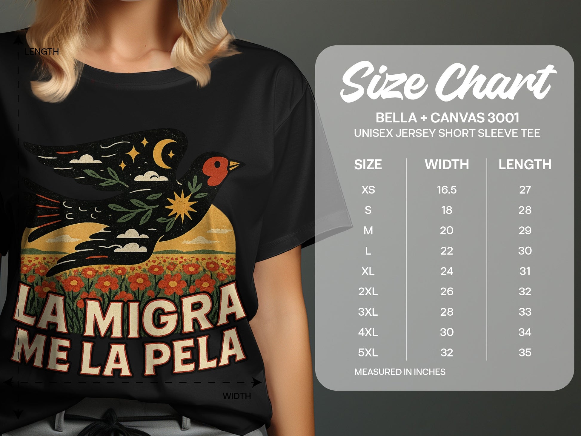 La Migra Me La Pela Graphic Unisex Shirt product