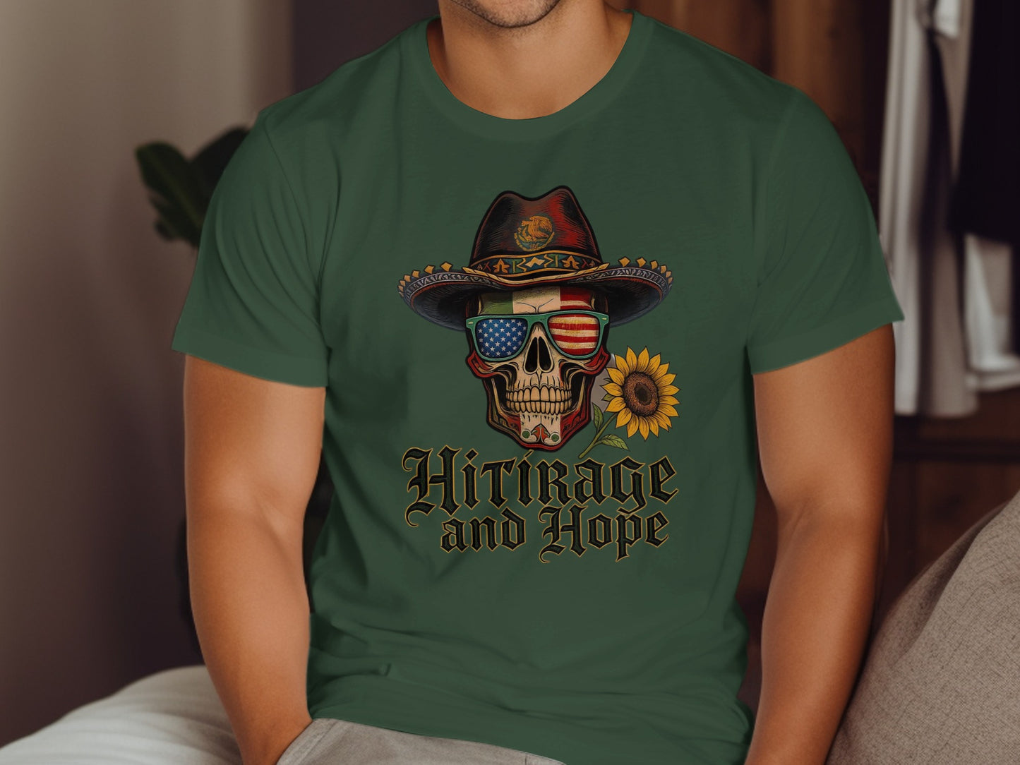 Heritage and Hope Skull Design T-Shirt Product