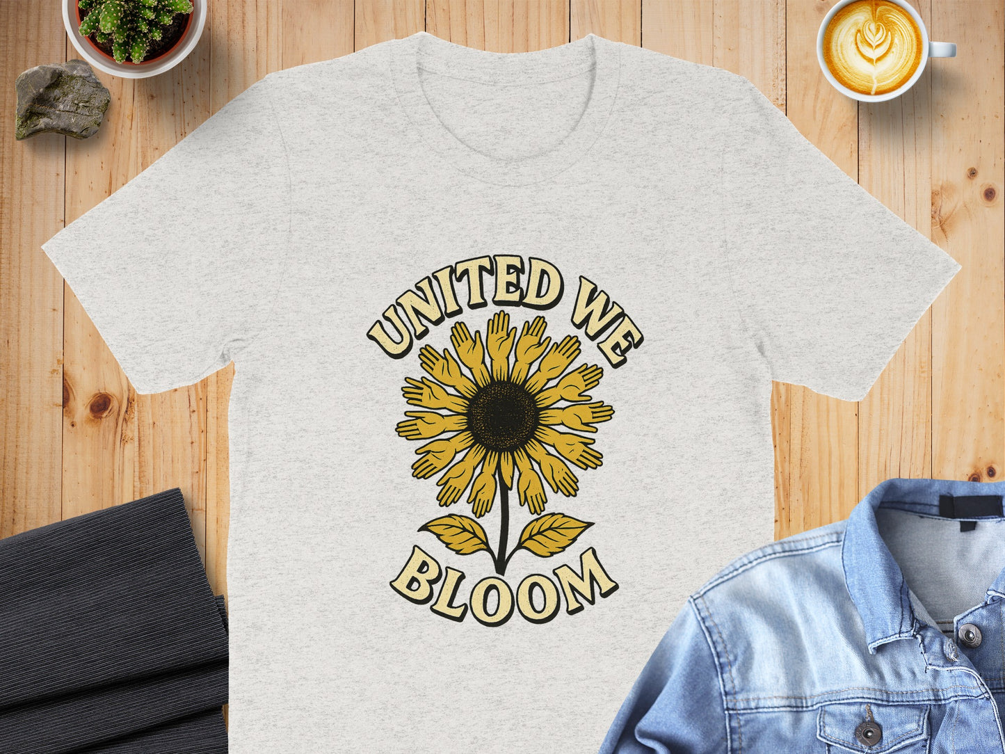 United We Bloom Sunflower Graphic Tee product