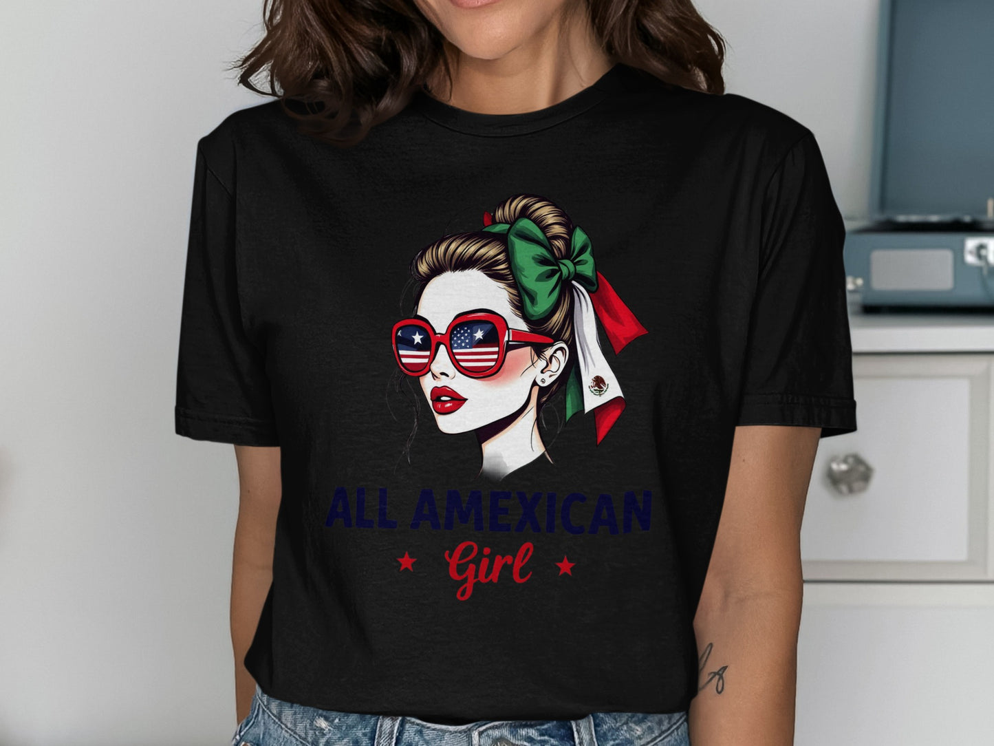 All American Girl Graphic T-Shirt product