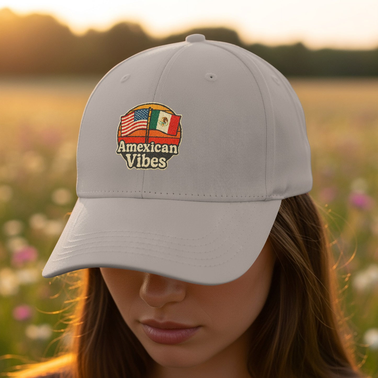 American Vibes Embroidered Baseball Cap product