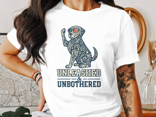 Unleashed and Unbothered Graphic T-shirt product type