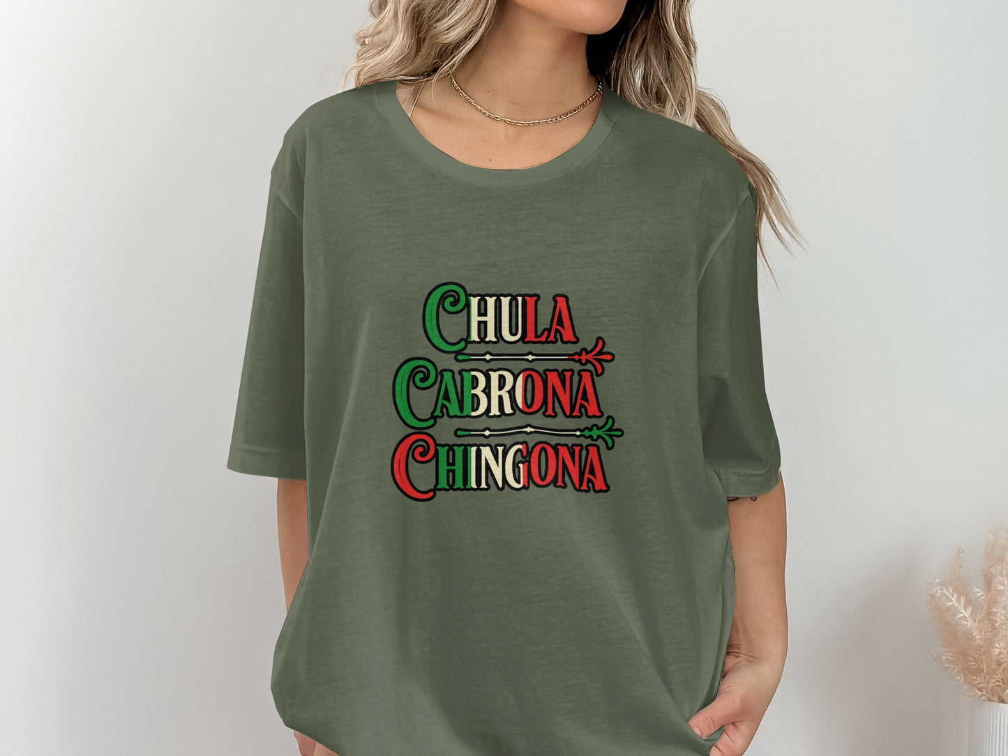 Chula Cabrona Chingona Graphic Tee Shirt product type