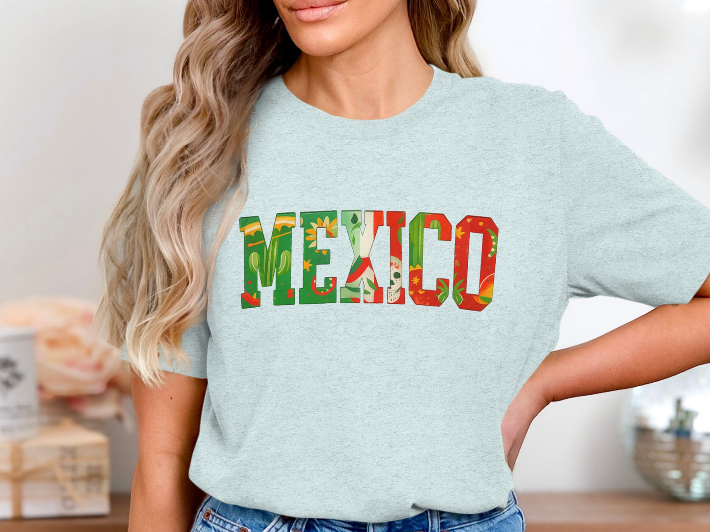 Mexico Graphic Print Casual T-Shirt product type