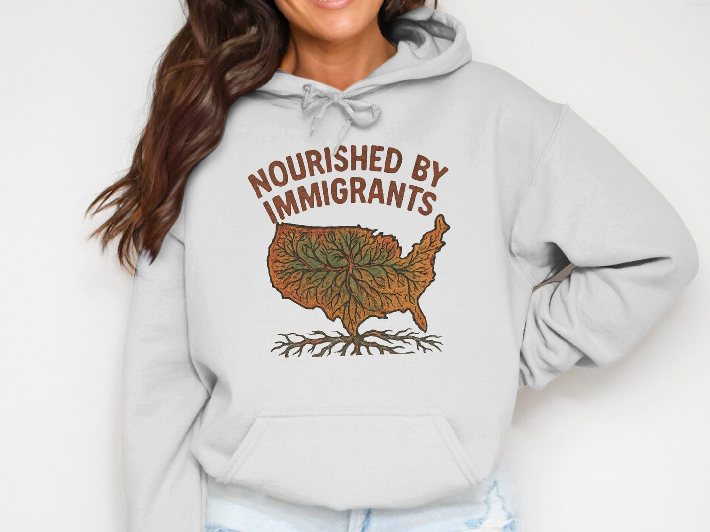 Nourished by Immigrants Graphic Hoodie product