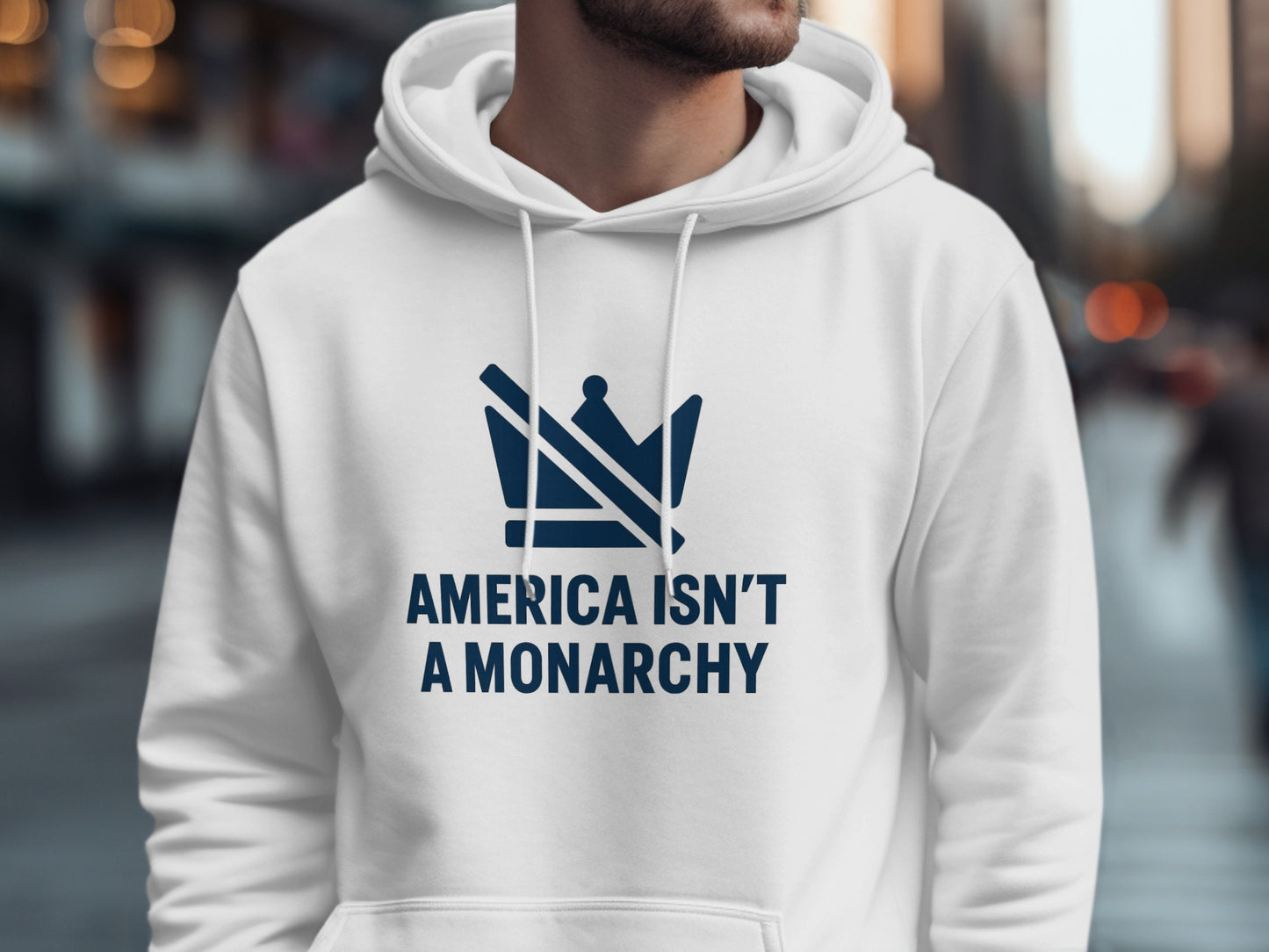 America Isn't a Monarchy Graphic Hoodie product
