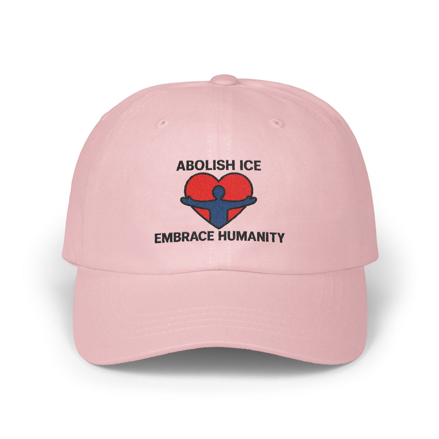 Abolish ICE Embrace Humanity Heart Design Cap product