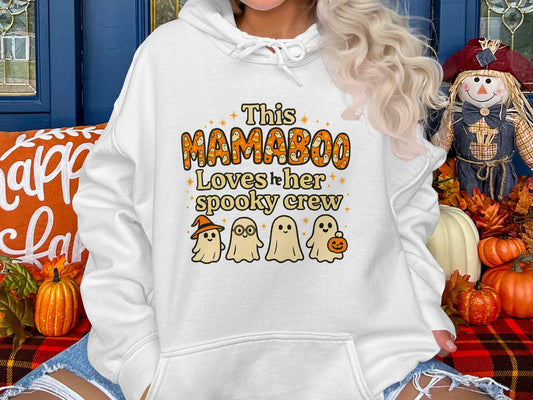 This Mamaboo Loves Her Spooky Crew Hoodie product type