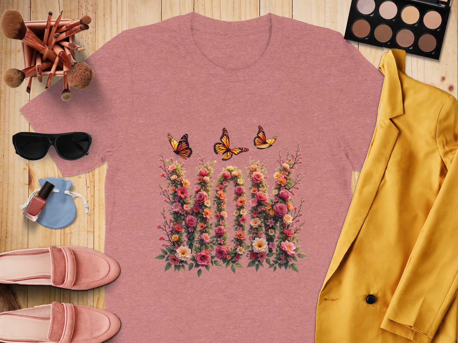 Colorful Butterfly Garden Design Apparel product