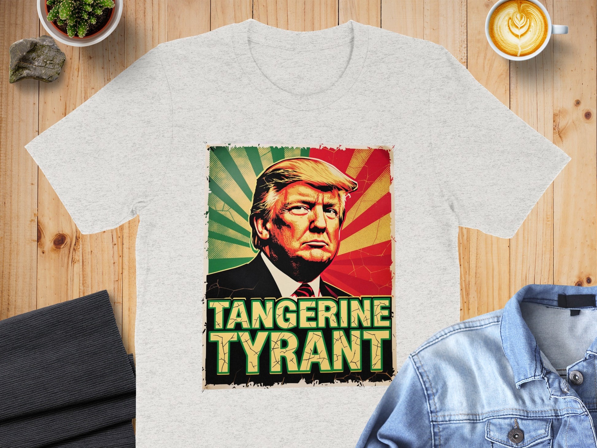 Tangerine Tyrant Retro Style Graphic T-Shirt product