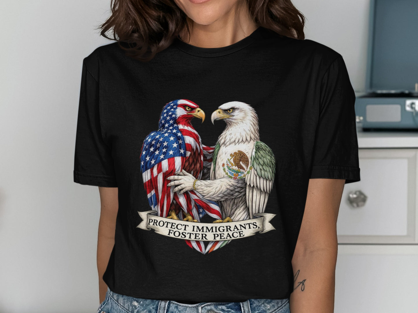 Protect Immigrants Foster Peace T-shirt product
