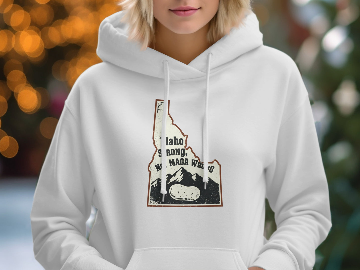 Idaho Strong Sweatshirt With Vintage Logo product