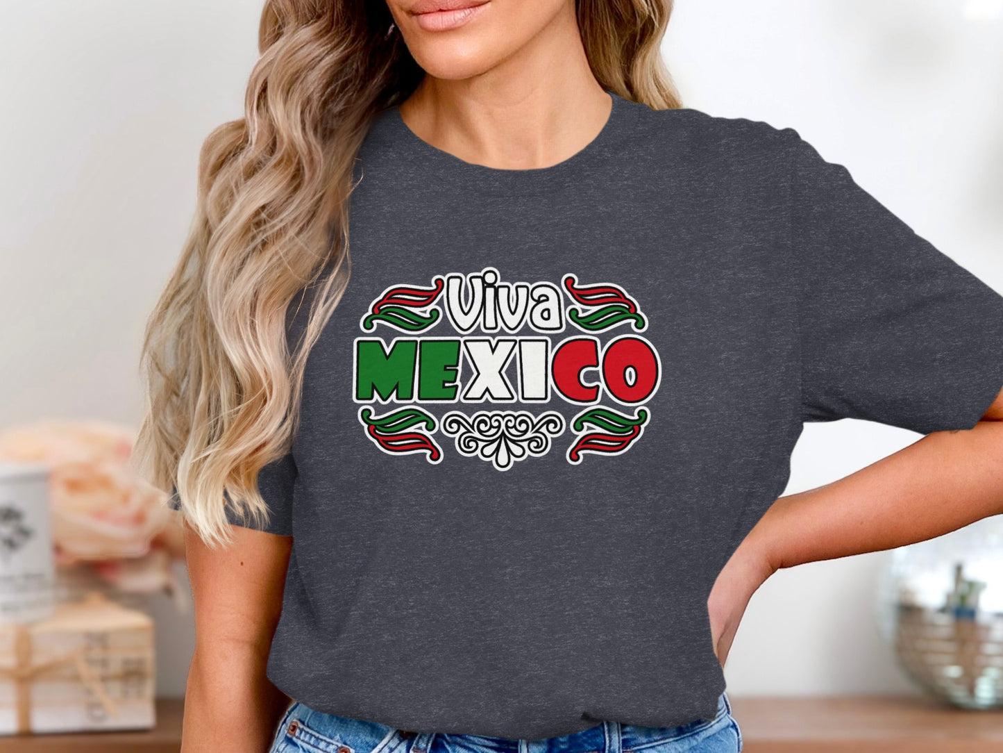 Viva Mexico Graphic T-shirt perfect holiday themed product
