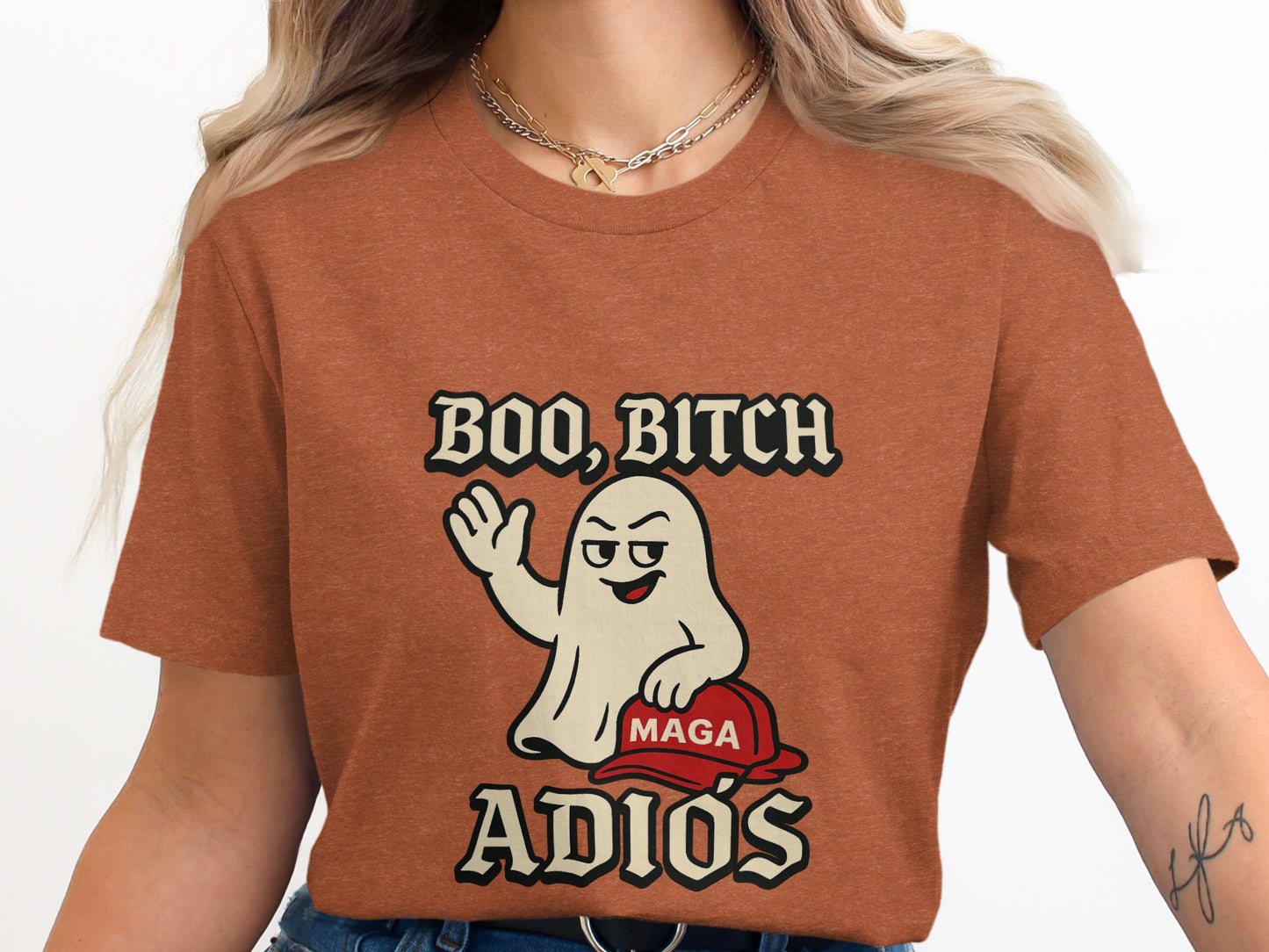 Boo Bitch Adios Graphic Tee Shirt product type