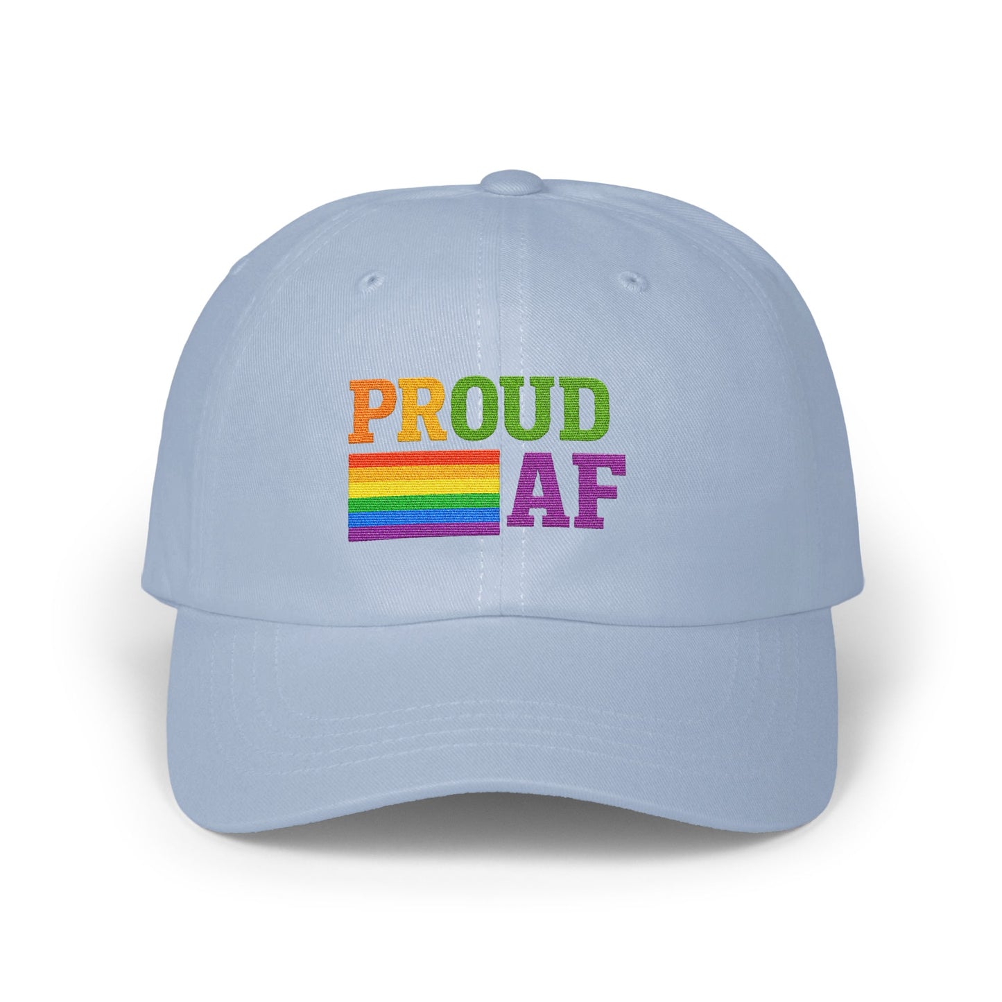 Proud AF Rainbow Design Baseball Cap product