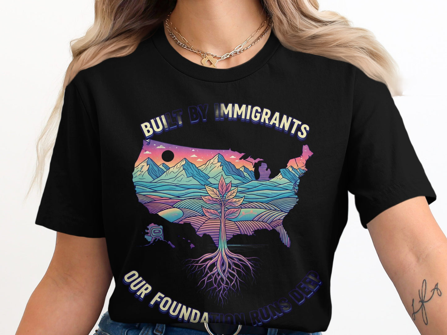 Built By Immigrants Our Foundation Runs Deep product type