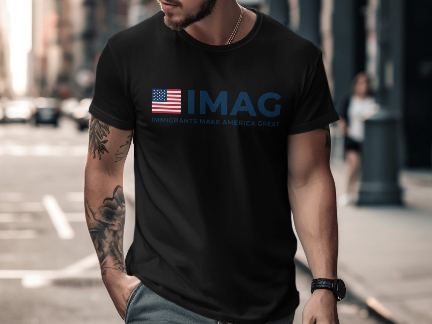 IMAG Immigrants Make America Great T-shirt product type