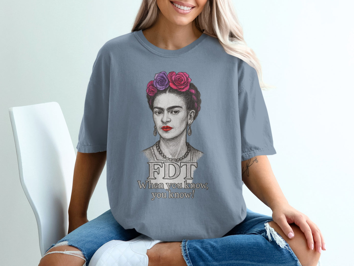 FDT When you know you know graphic t-shirt product type