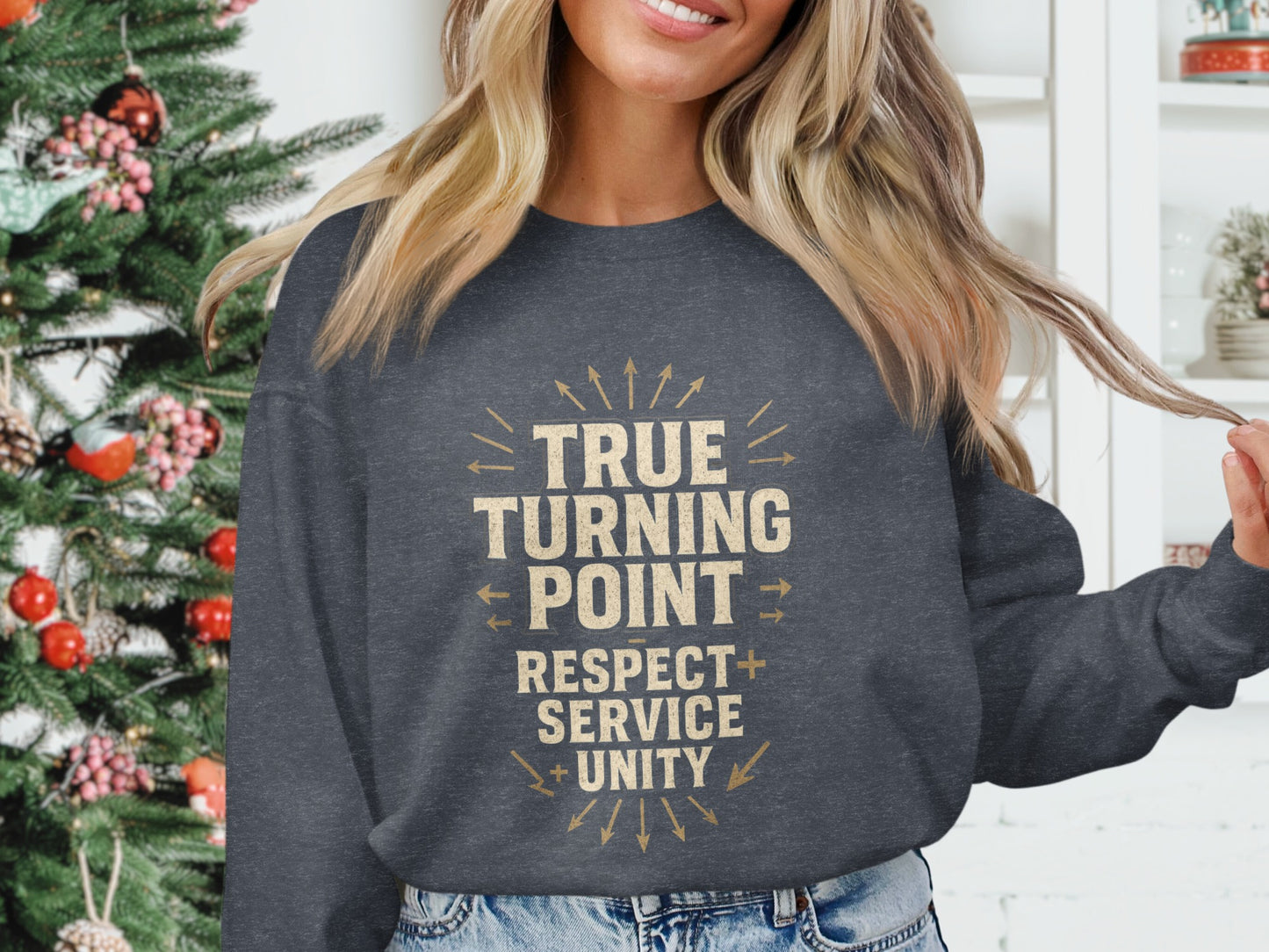 True Turning Point Respect Service Unity sweater product