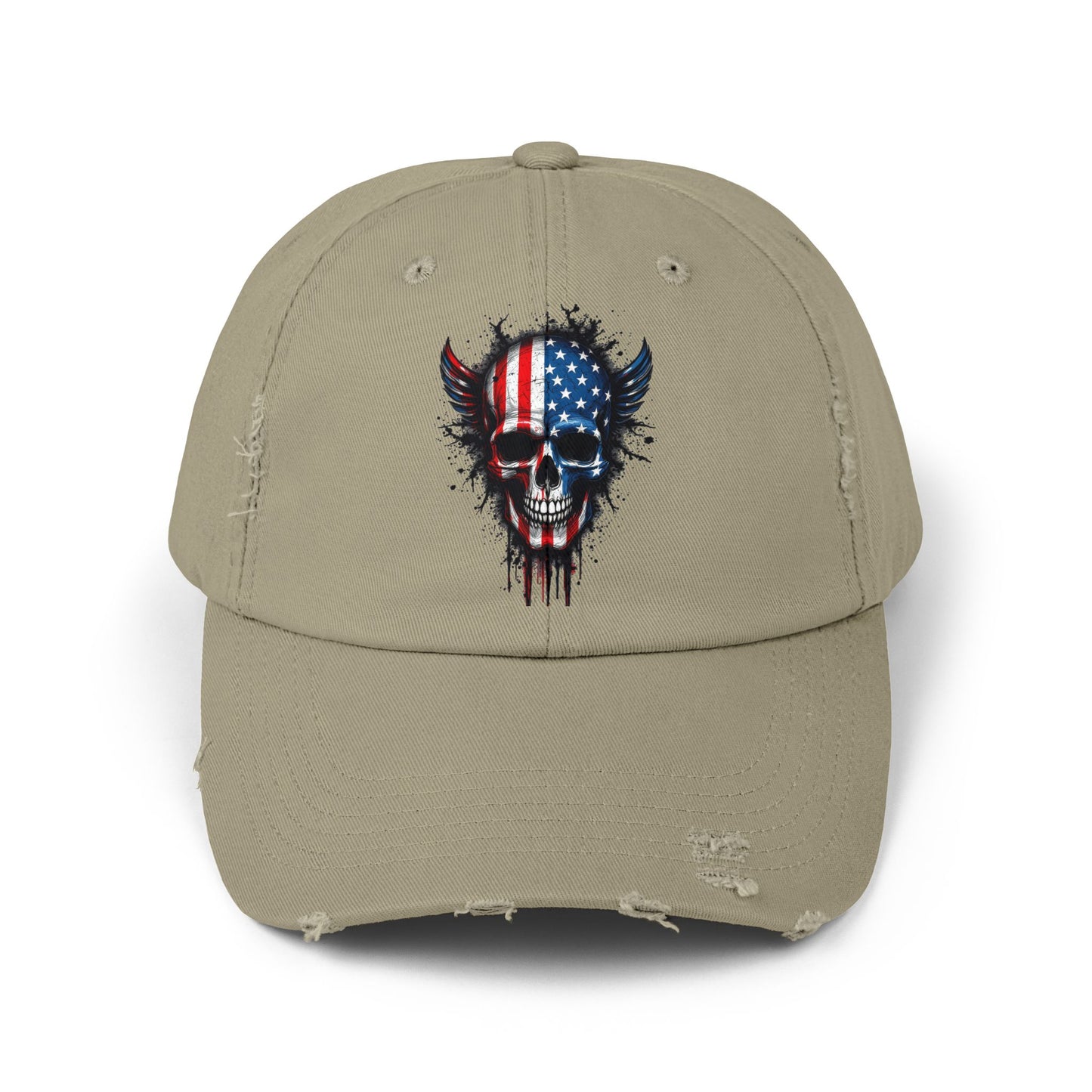 Vintage American Freedom Distressed Cap