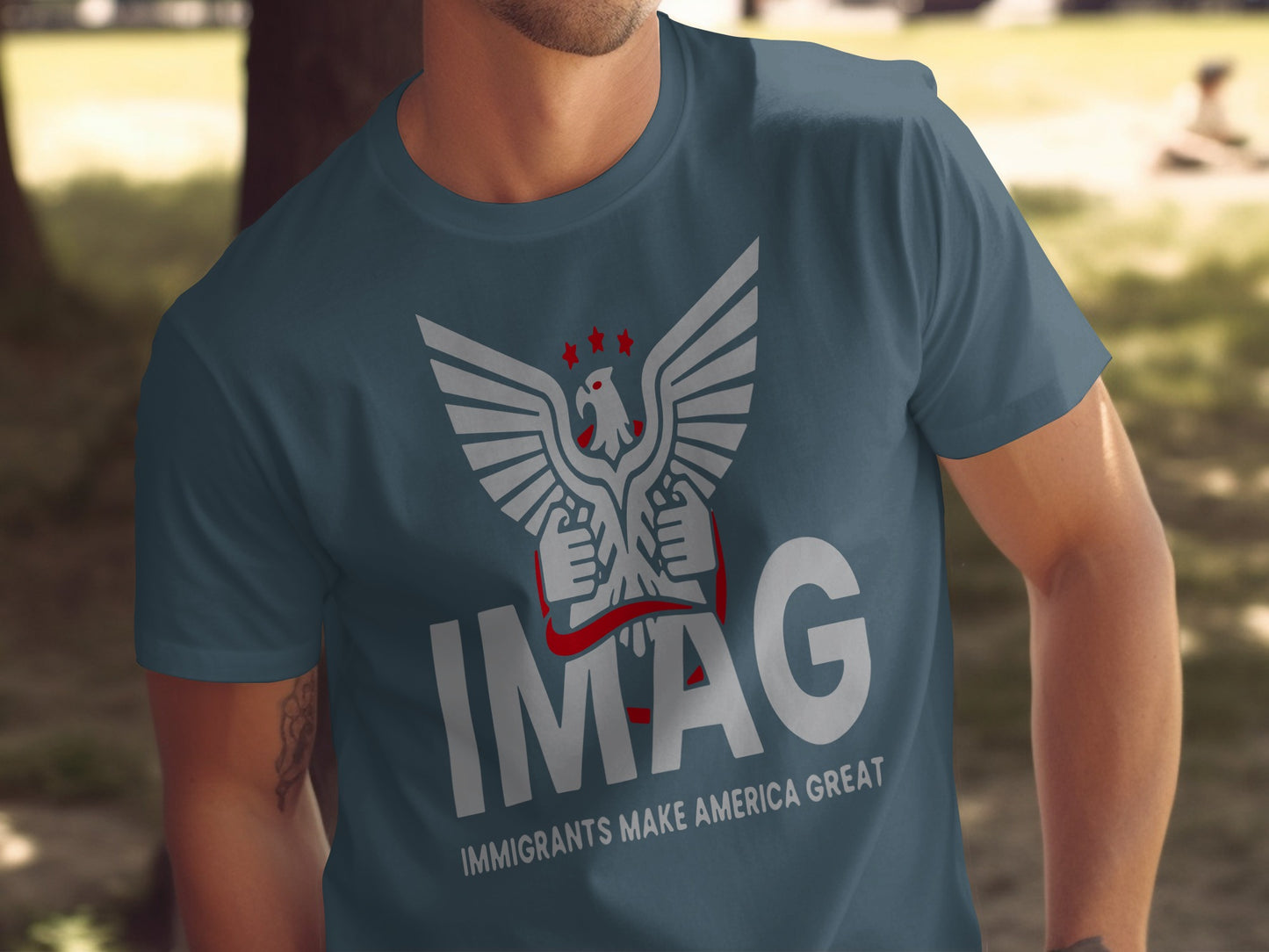 Immigrants Make America Great IMAG shirt product