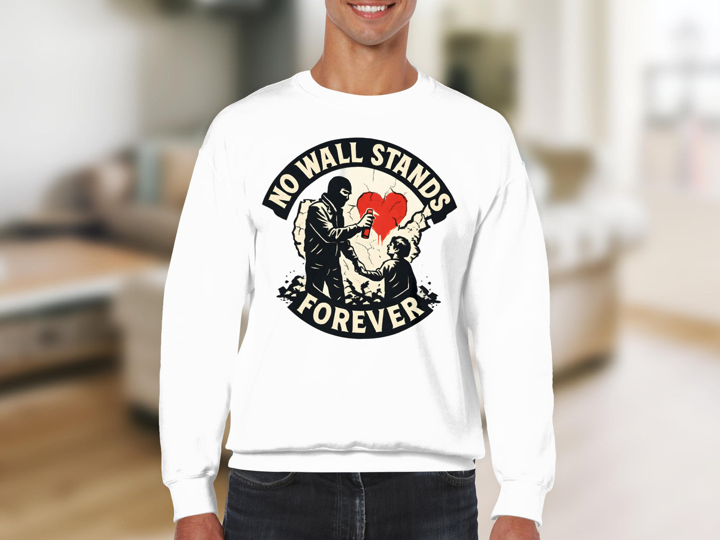 No Wall Stands Forever Graphic Sweatshirt product