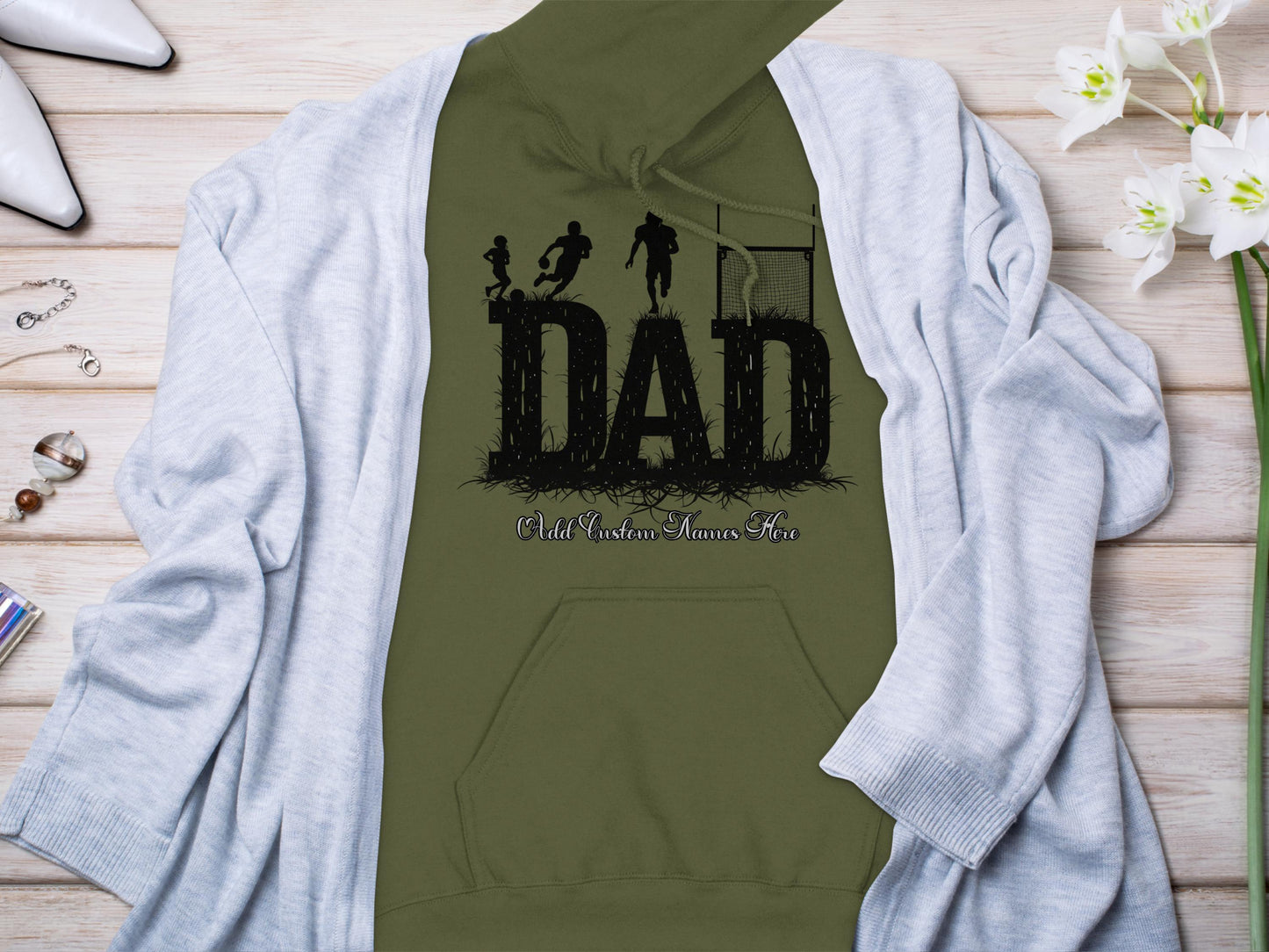 Dad Soccer Player Father's Day Hoodie product
