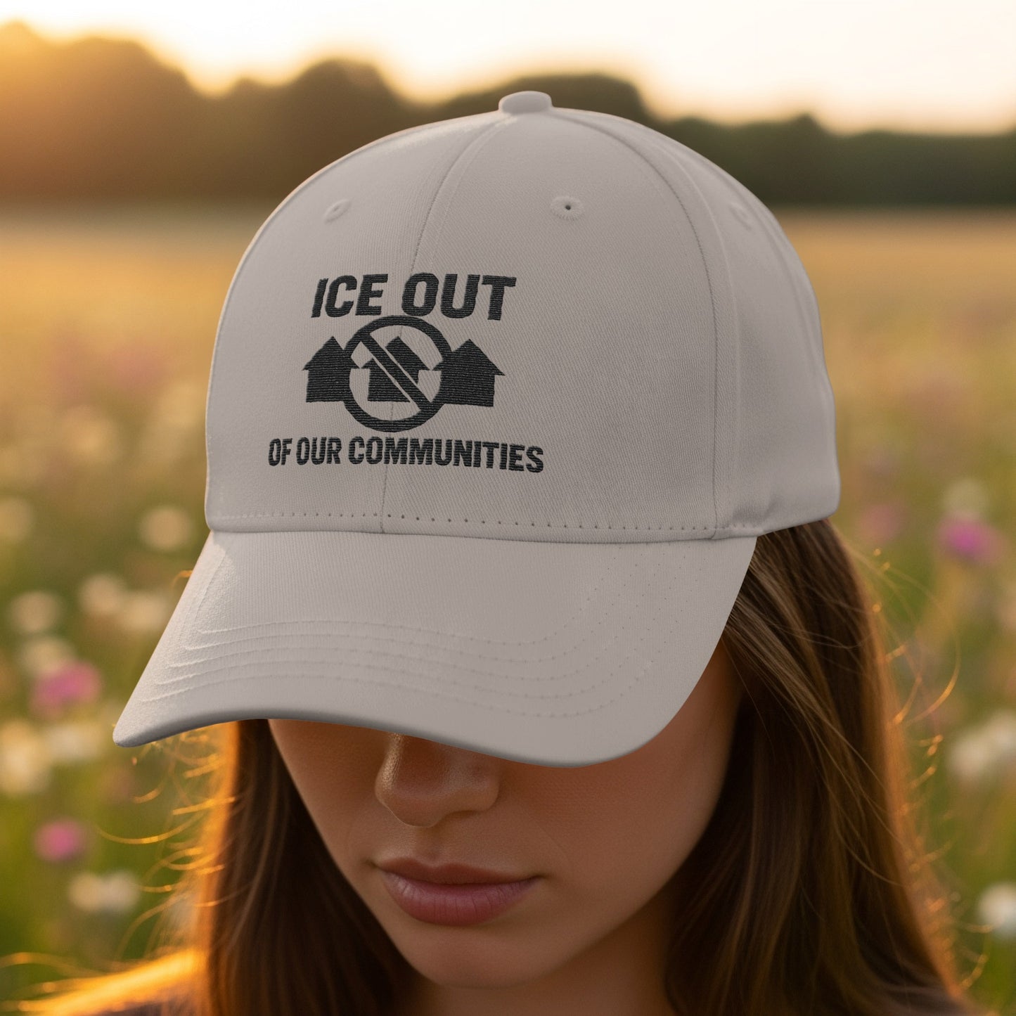 Ice Out Of Our Communities Structured Cap product