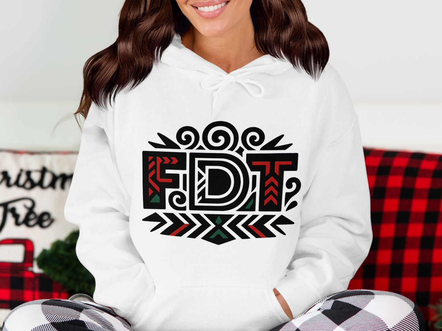 Unique FDT Themed Cozy Hoodie product type