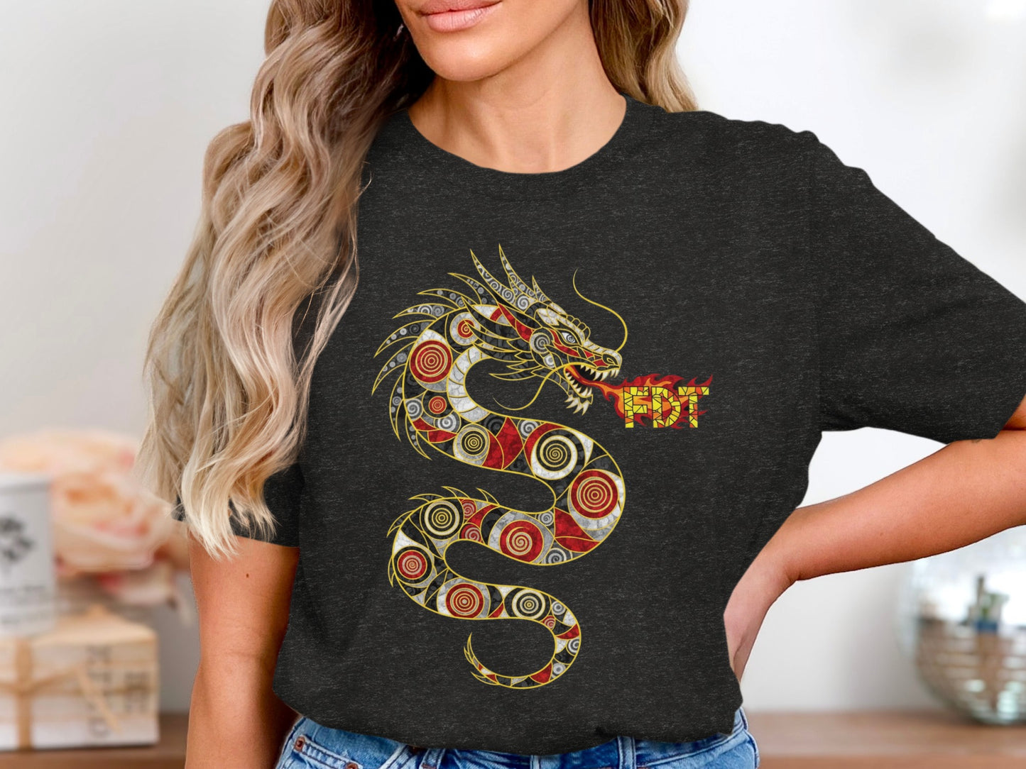 Dragon Design Graphic Tee Shirt product type