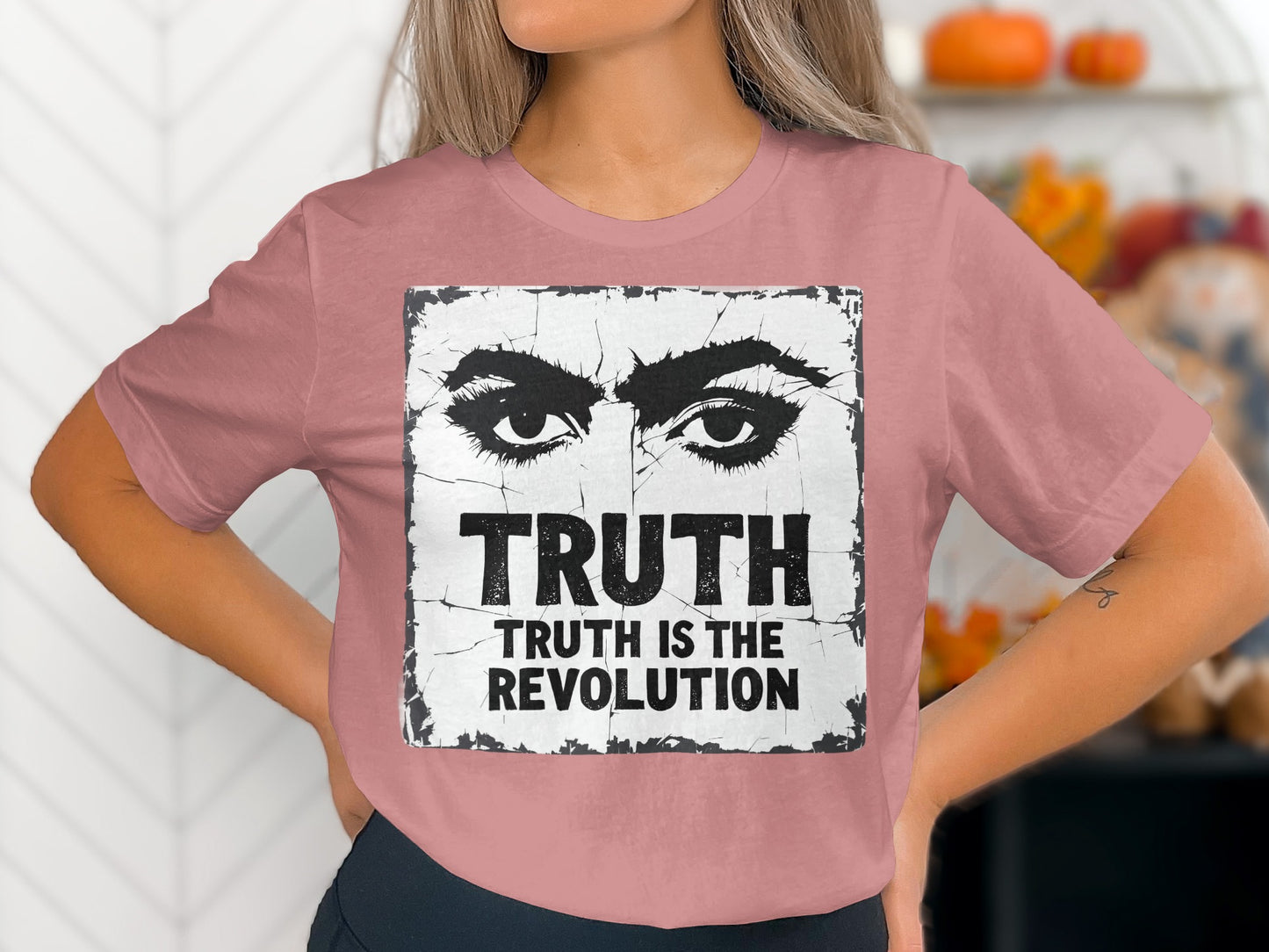 Truth Eyes Graphic Design Revolution T-shirt product