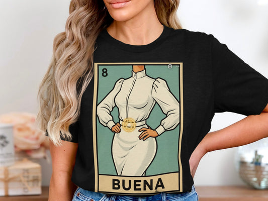 Stylish Graphic Buenas Design Short Sleeve Shirt product