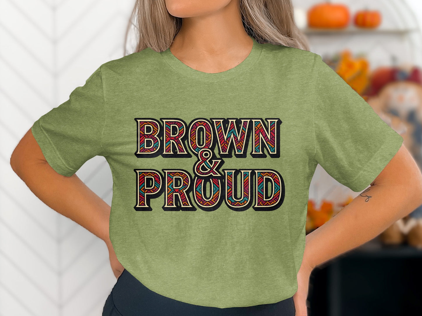 Brown and Proud Graphic Tee product