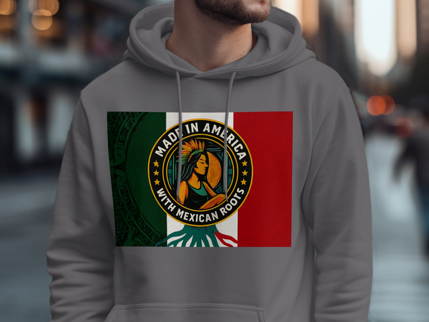 Made in America with Mexican Roots Hoodie product