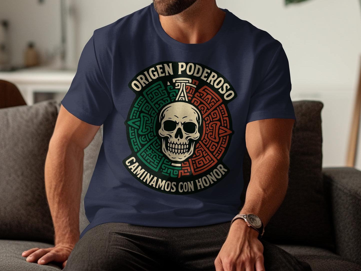 Origen Poderoso Caminamos Con Honor Skull Shirt product type