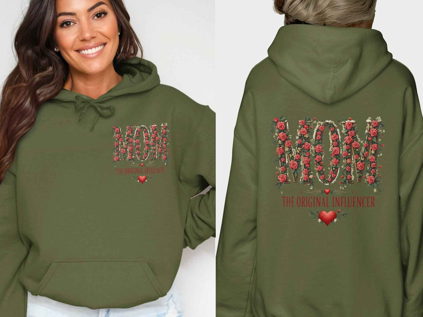 Mom Shirts: Original Motherful Gifted Influencer Hoodies
