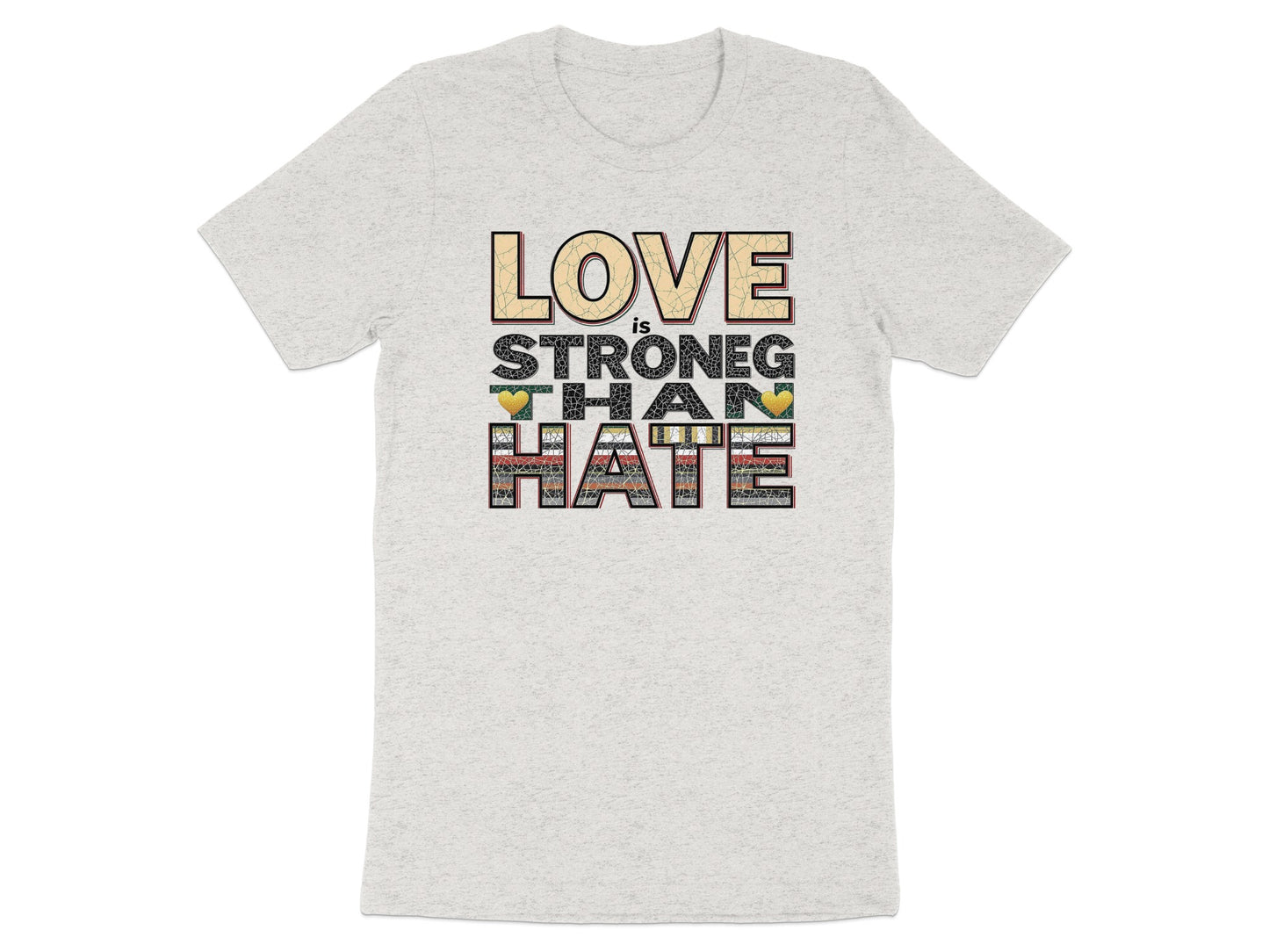 Love is Stronger Than Hate Graphic T-Shirt product type