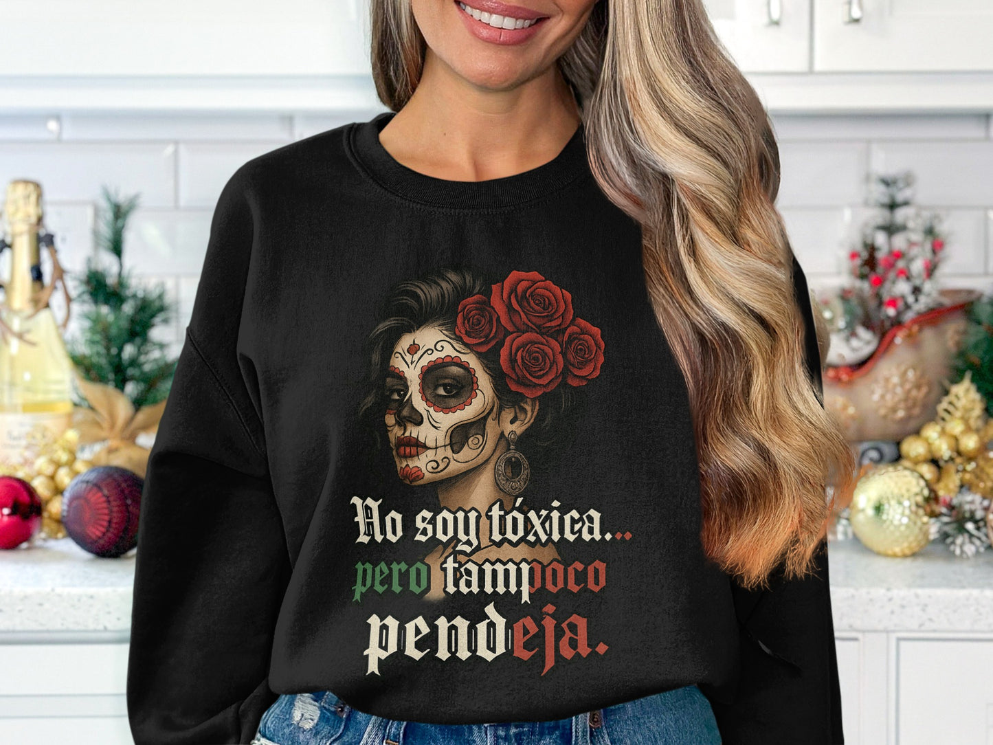 Skull Artwork Women's Long Sleeve Shirt Product