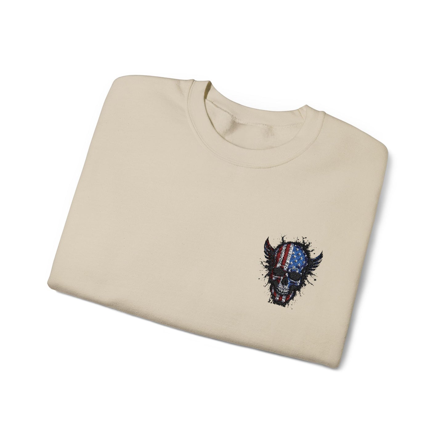 Artistic Graphic Crewneck Sweatshirt - Bold Design for Creative Souls