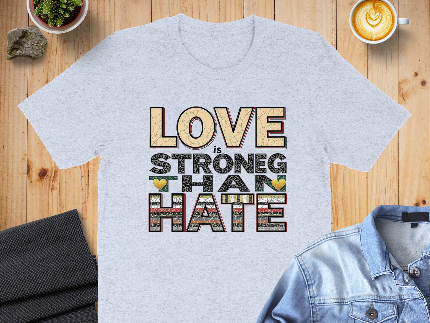 Love is Stronger Than Hate Graphic Tee product