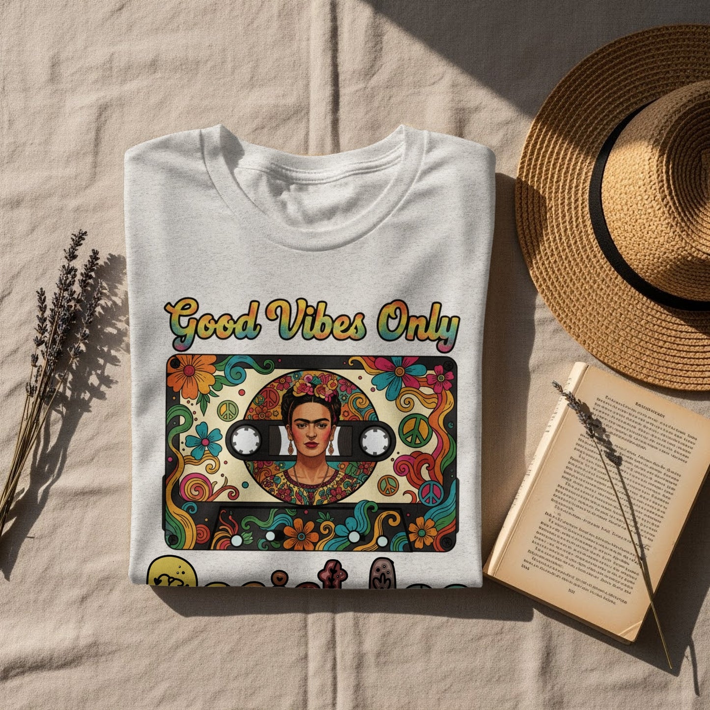 Good Vibes Only Graphic Art Printed T-shirt product type