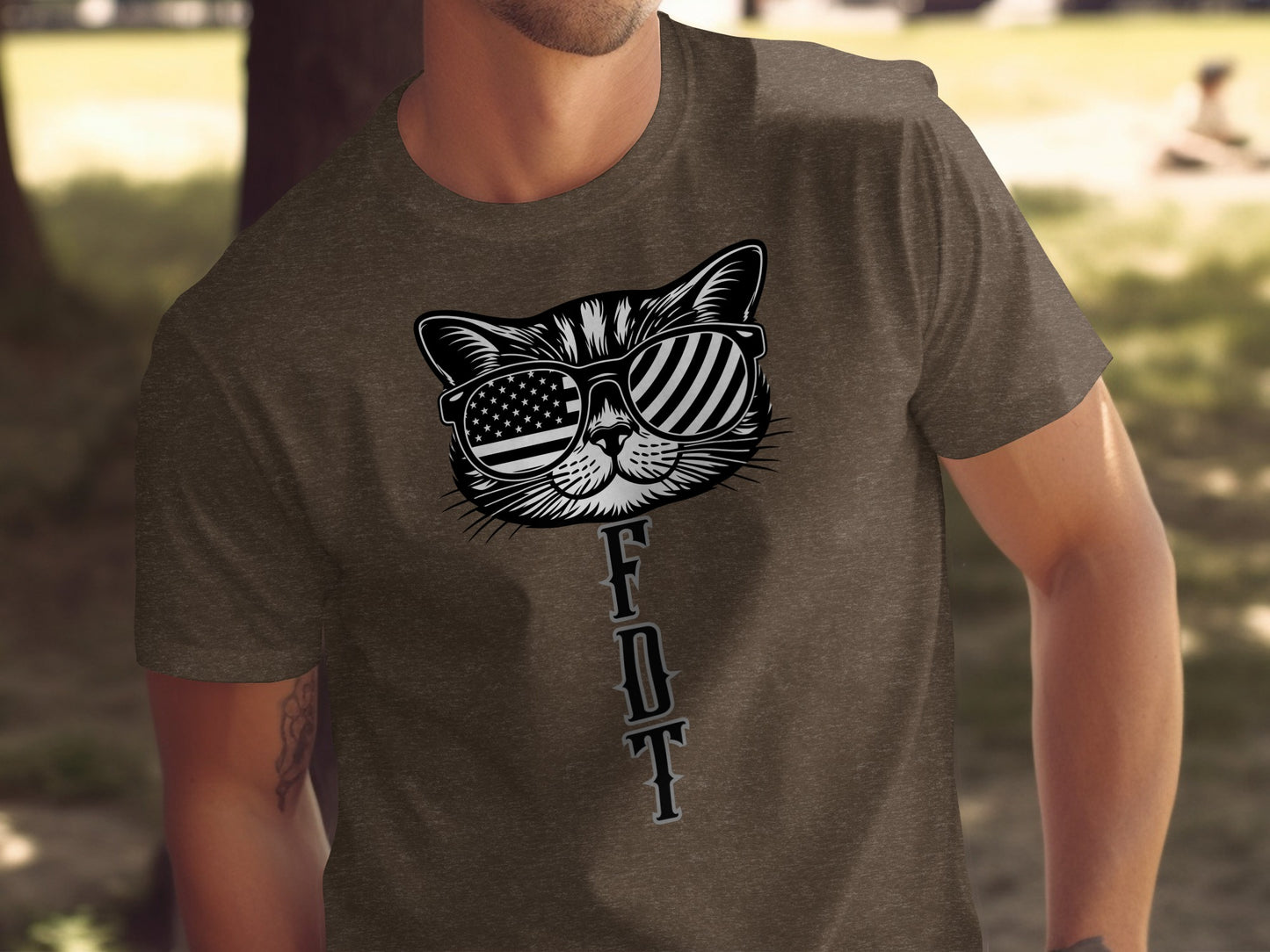 Cool Cat FDT Graphic T-Shirt Mens Casual Wear product