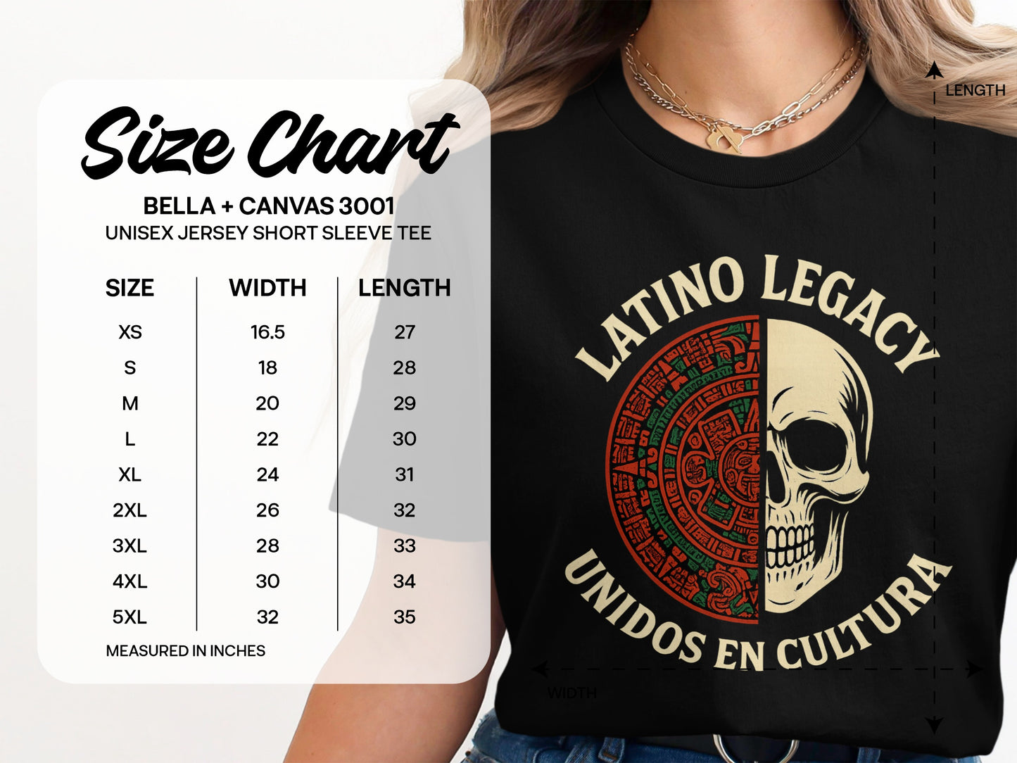Latino Legacy Unidos En Cultura Graphic Tee