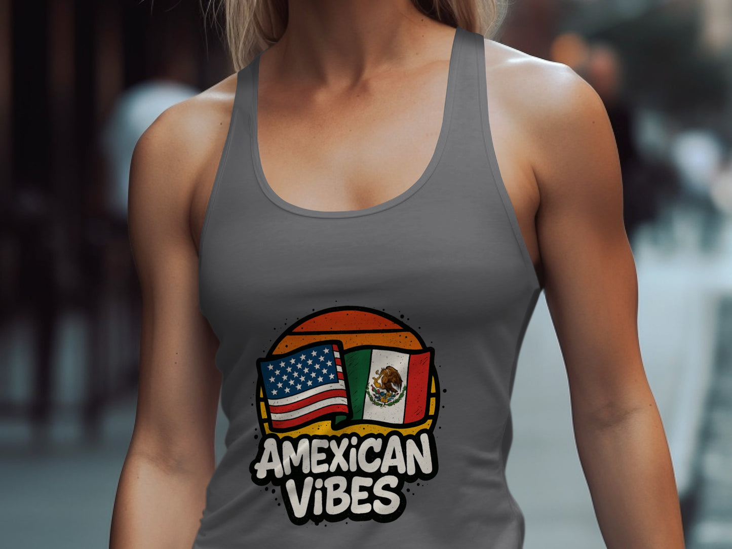 American Vibes Graphic Tank Top product