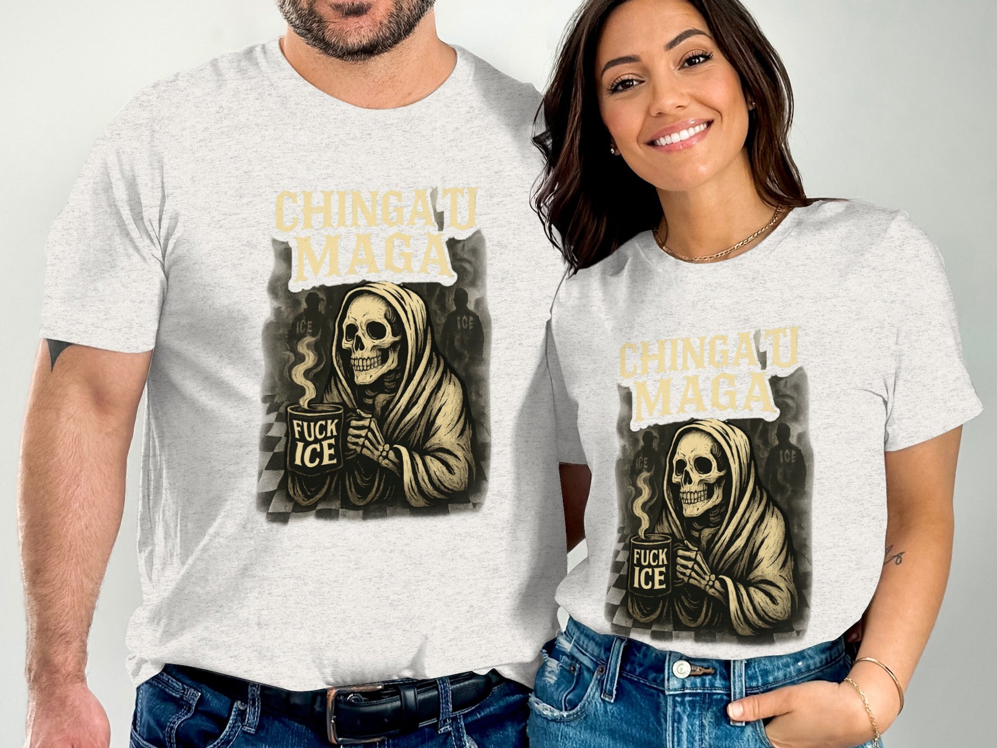 Chingatu Maga Skeleton Fuck Ice Graphic Product Type