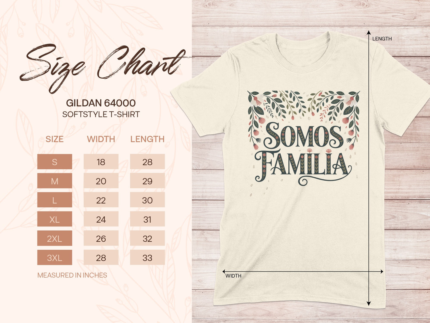 Somos Familia T-shirt softstyle product